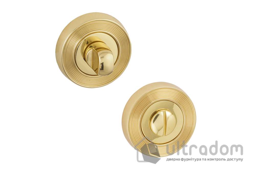 Накладка WC UNIQUE W01 на розетке RО94, полированная латунь (W01RO94-1N)