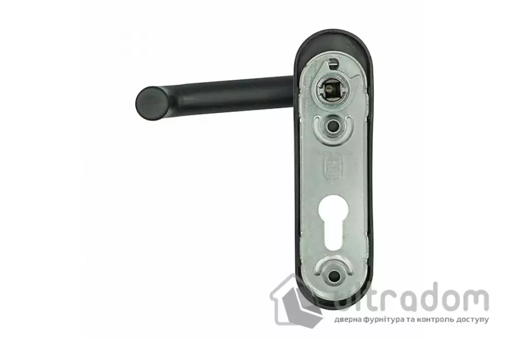Ручки противопожарные MARVON SP1 72мм, черный матовый