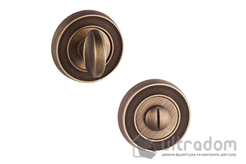 Накладка WC UNIQUE W01 на розетке RО94, матовая бронза (W02RO94-7E)