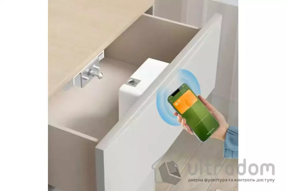 Мебельный RFID замок SEVEN LOCK SL-7733, белый