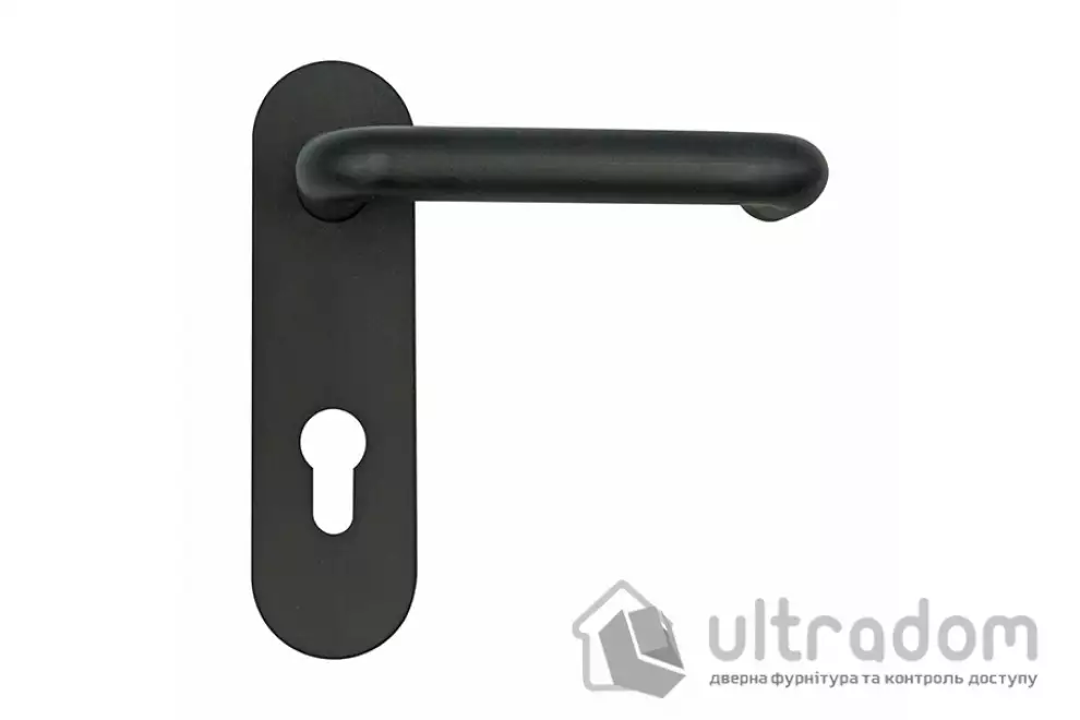Ручки противопожарные MARVON SP6 72мм, чёрный матовый