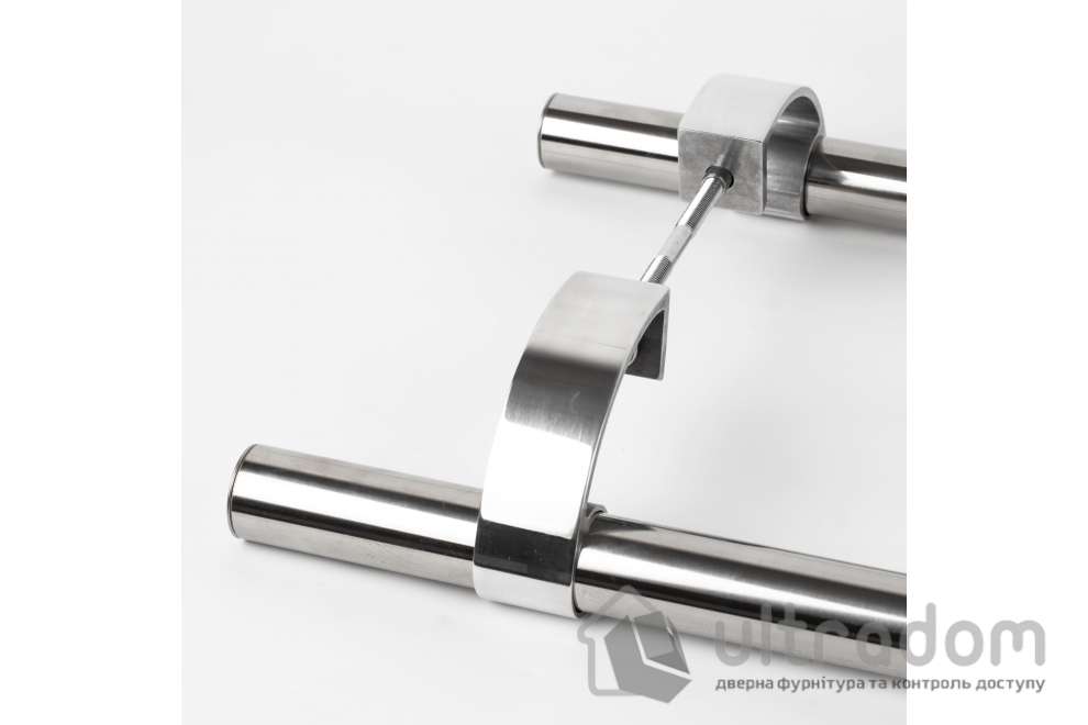 AT P-2 Ручка - скоба офисная L1000 D32 нержавеющая сталь/заглушка хром
