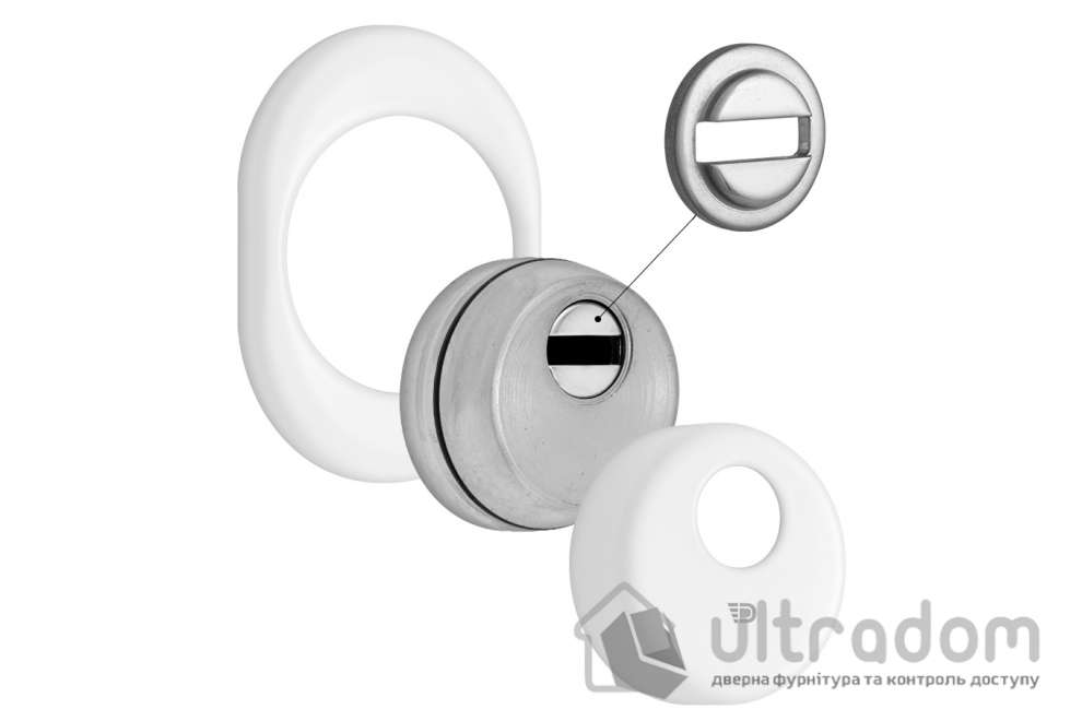 Протектор защитный DISEC SFERIK BD16/4 OVAL 25 мм внешний, белый