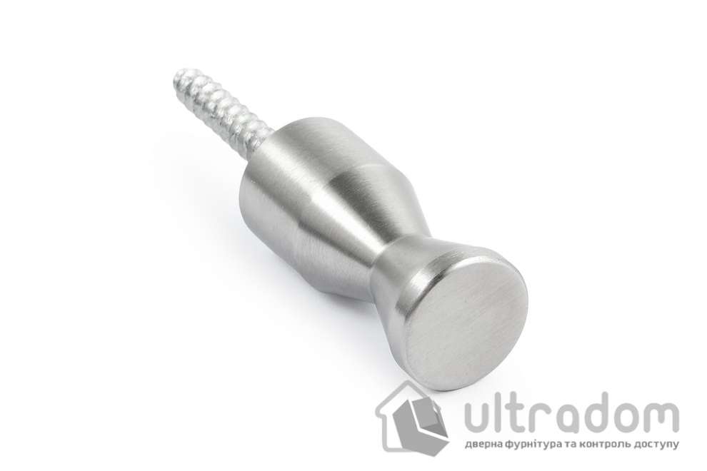 Односторонняя ручка SIBA BHK01 для сантехкабины WC, ⌀16х35 мм, нержавеющая сталь SS304 (BHK01-SS304)