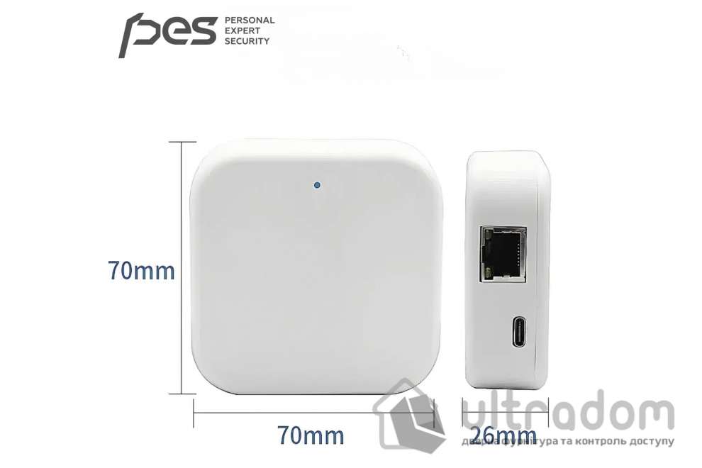 Шлюз PES HUB 2 Wi-Fi для удаленного управления смарт-замками