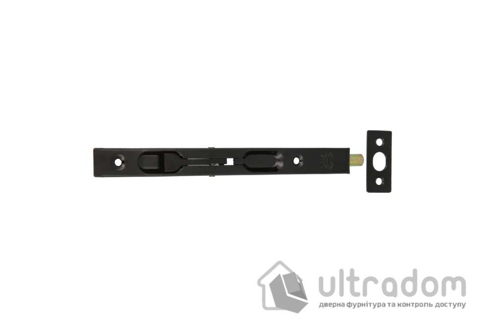 Шпингалет перекидной 162 x 17 мм AMIG мод.401, чёрный