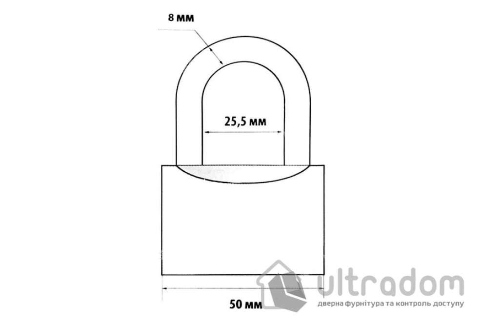 Замок навесной Авантек GR 50