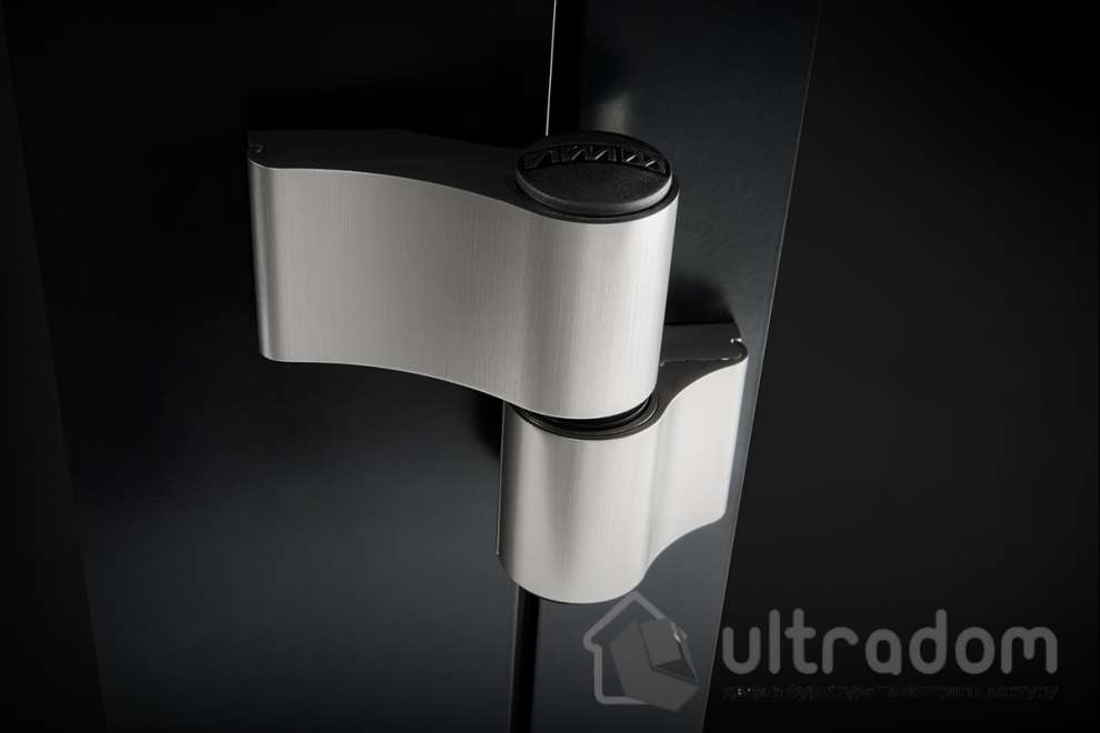 Петля для алюминиевых дверей WALA MX 67 мм ( JOCKER Alu) антрацит RAL7016 (WA-MX8010456R7016M)