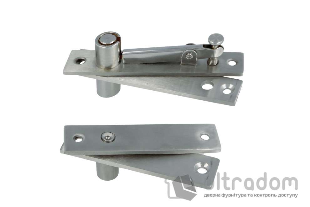 Скрытая вращающаяся петля Amig PIVOT 01 до 80 кг, нержавеющая сталь (23228)