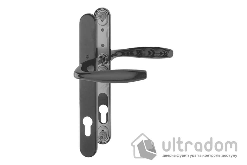 Нажимной гарнитур HOPPE New York 1810/3346 92/30 мм, антрацит F7016