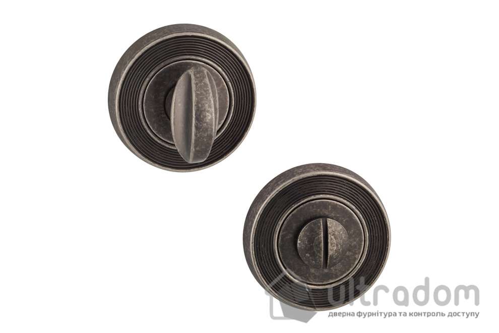 Накладка WC UNIQUE W01 на розетке RО94, античное железо (W02RO94-9M)
