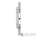 Врезной магнитный замок WC AGB Touch Lock, белый магнит