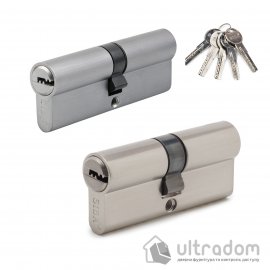 Цилиндр дверной SIBA ZAMAK перфорированный ключ-ключ 90 мм