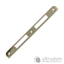 Ответная планка для замка AGB Siccurezza усиленная ровная, латунь (B00590.09.03)