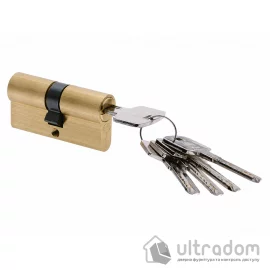 Циліндр AMIG мод. 9850 60 мм  (30/30) ключ/ключ, латунь (6362)