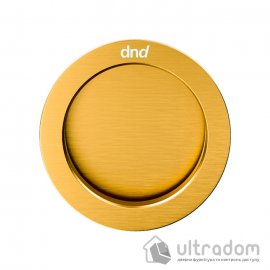 Ручка - ракушка для розсувних дверей DND by Martinelli Master Tonda, матове золото (SD500- ORA)