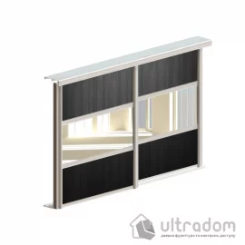 Комплект фурнітури для шафи-купе L1800*H2700 Valcomp ARES 3, 2 двері (212-136)