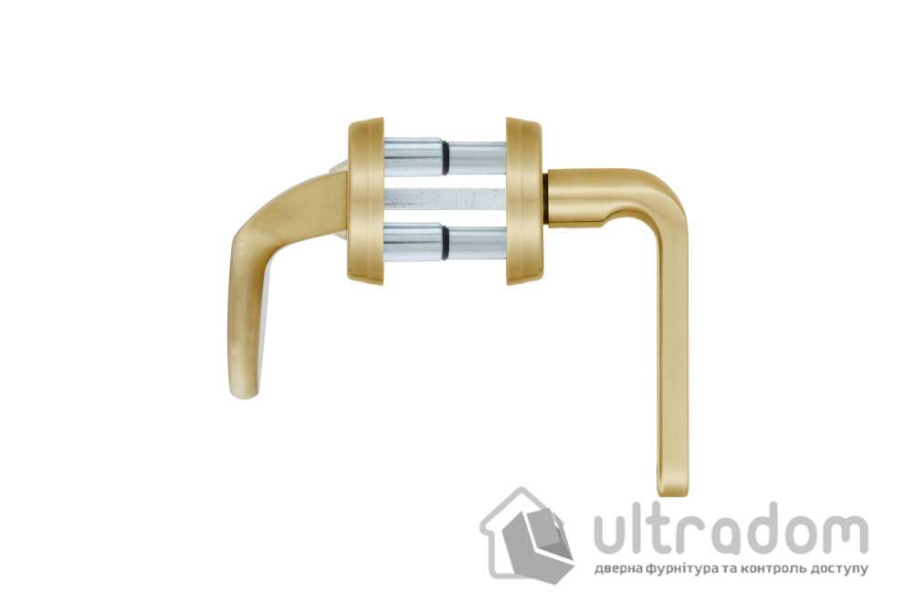 Фурнитура защитная ROSTEX SOLID-PRO+ F 4 клас ручка-кноб 90 мм титан PVD