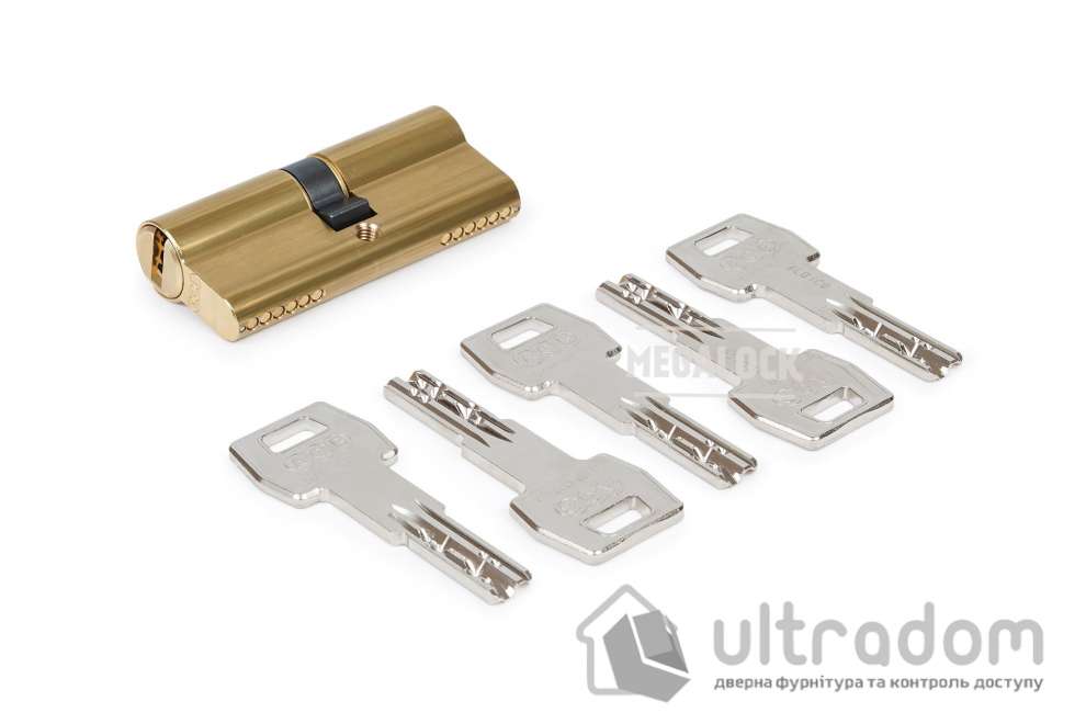 Цилиндр AGB SCUDO 5000 PS 70 мм (35/35) ключ/ключ латунь (СА0001.30.30)