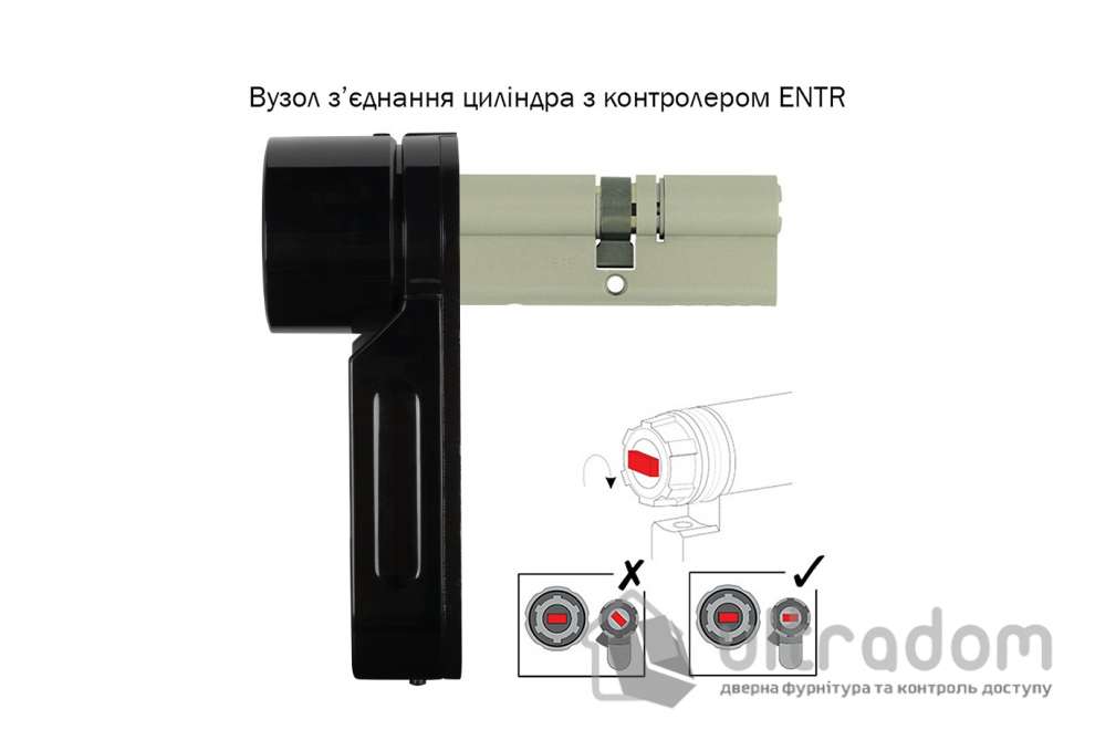 Електронний контролер MUL-T-LOCK ENTR чорний с пультом дистанционного управления.