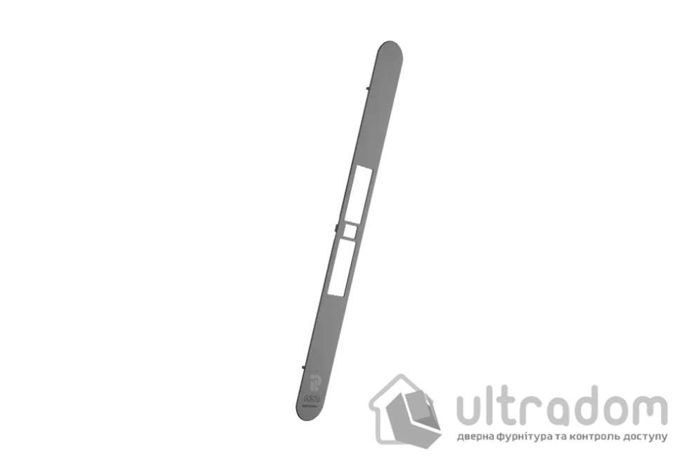 Декоративная планка для замка AGB Touch & Close, матовый хром