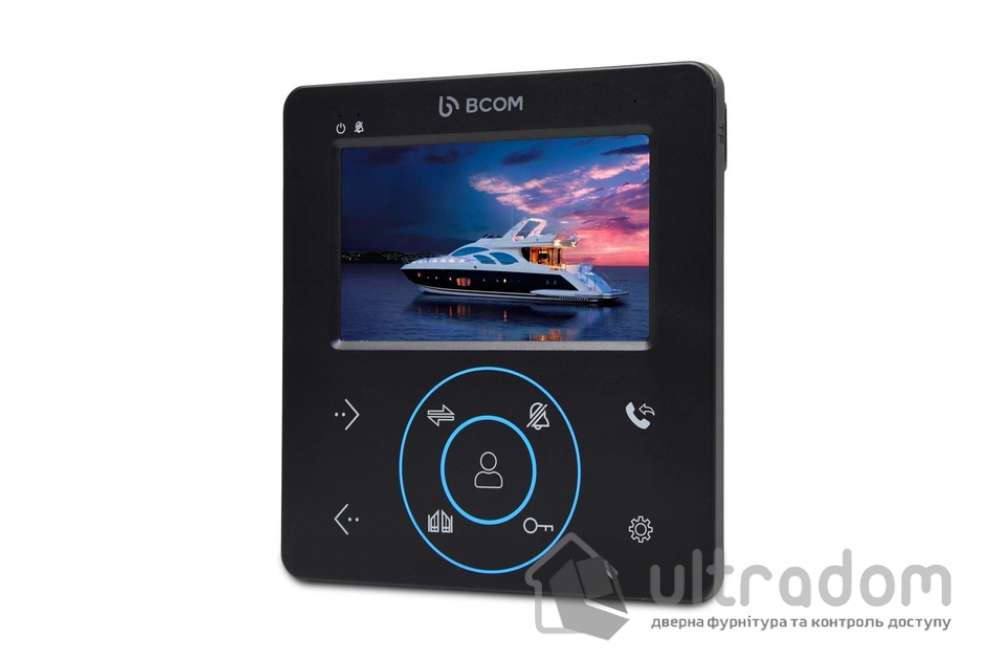 Комплект видеодомофона BCOM BD-480M Black Kit