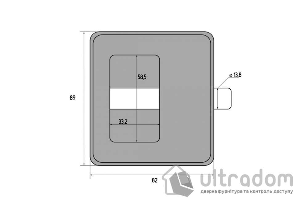 Замок навесной Авантек ВС2-10