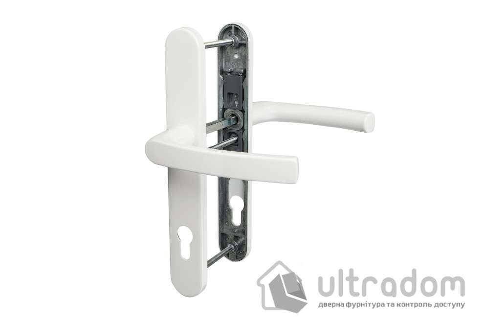 Нажимной гарнитур IMAT BATI 92/36 (216 мм) с пружиной, усиленный, белый (BТ.3692.YY.216.9016)