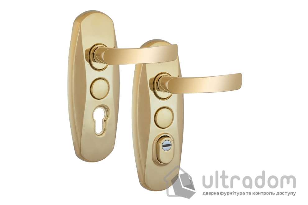 Фурнитура защитная MUL-T-LOCK Platinum 3 класс 90 мм латунь mov-mov