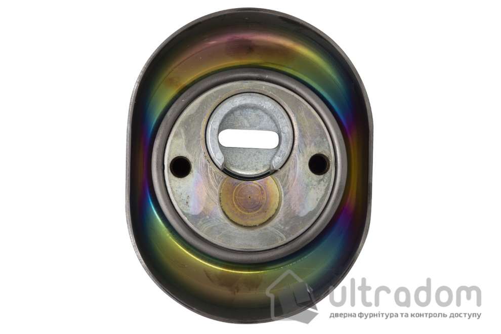 Протектор защитный DISEC MONOLITO BD250 OVAL 25 мм внешний, хром чёрный