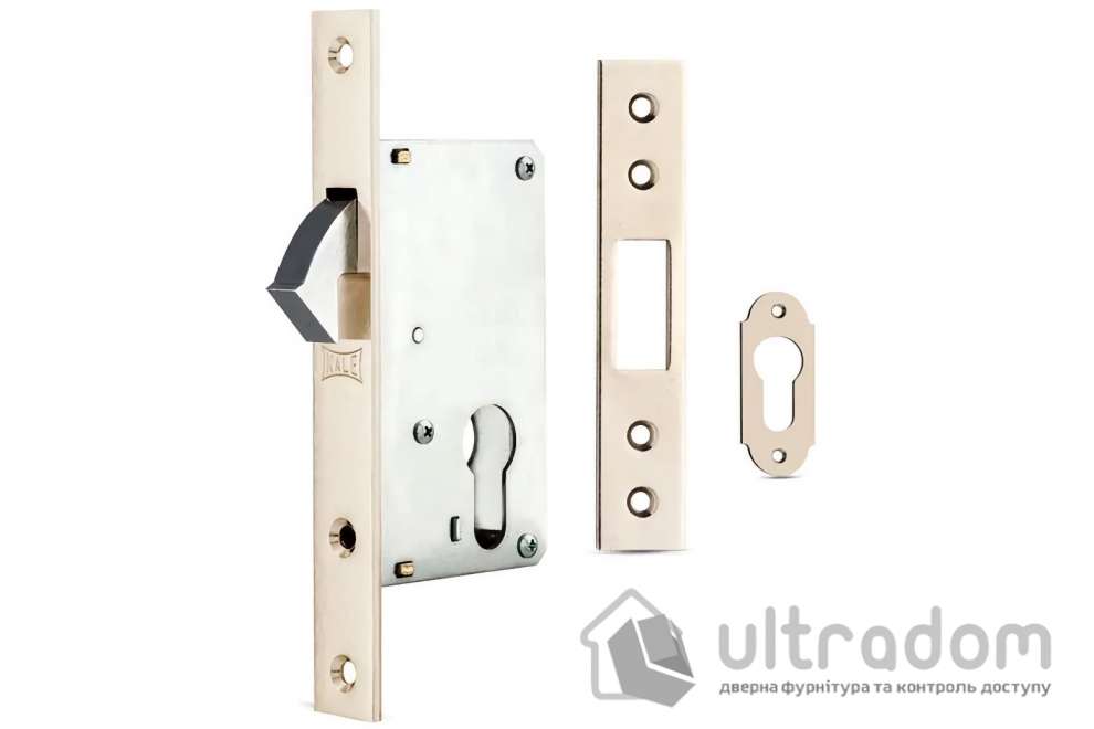 Замок-краб для раздвижной двери KALE 201 В=40мм, никель (201/40-СР)