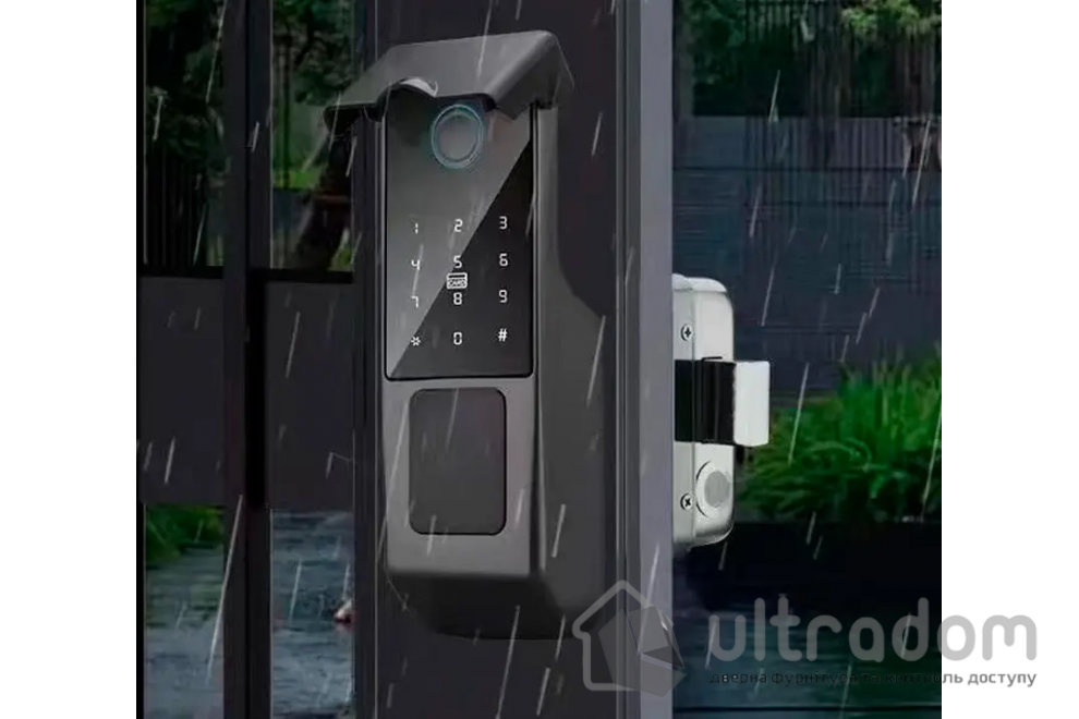 Уличный умный биометрический замок SEVEN LOCK SL-7771BFkit
