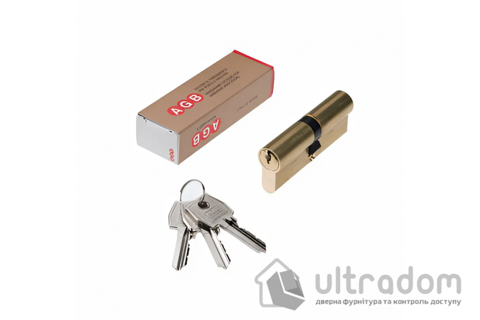 Цилиндр замка AGB SCUDO 600 90 мм, ключ-ключ