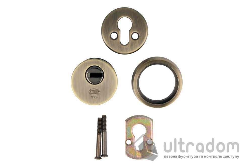 Броненакладка для цилиндра AMIG мод.30, античная бронза (73432)