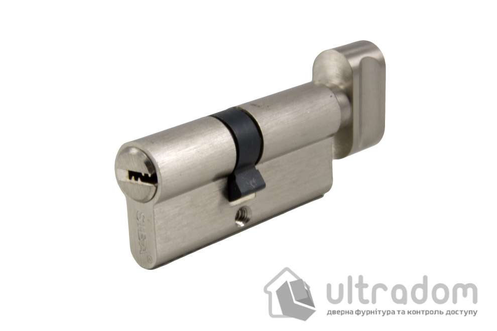 Цилиндр дверной SIBA ZAMAK перфорированный ключ-тумблер 80 мм