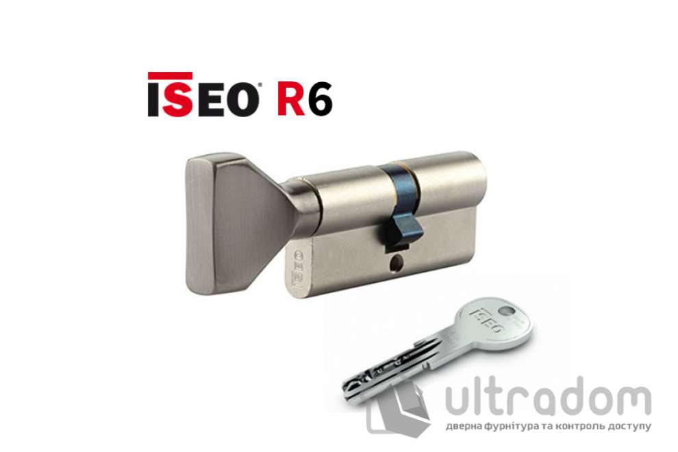 Цилиндр дверной ISEO R6 ключ-вороток, 110 мм