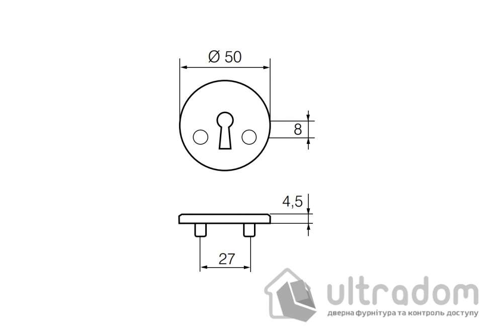 Накладка PZ ABLOY  LH001