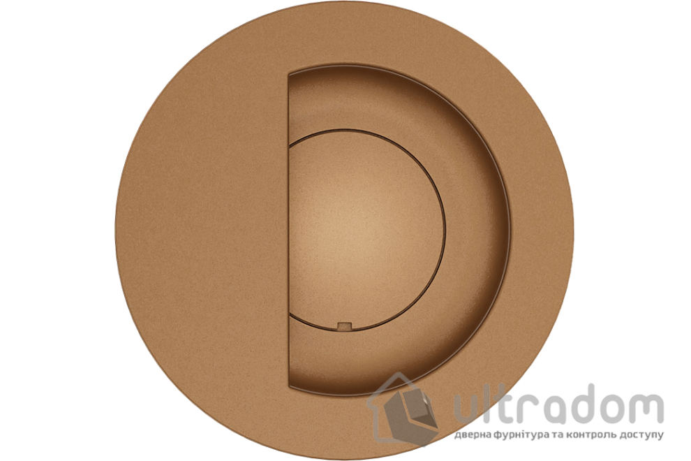 Дверные ручки DND by Martinelli Interna круглые, бронза (IT01-ZBR)