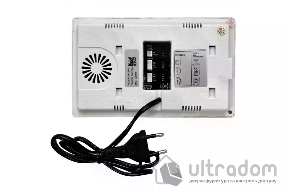 Видеодомофон 7 дюймов SEVEN DP-7570 FHD IPS white