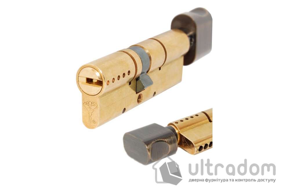 Цилиндр дверной Mul-T-Lock Interactive+ ключ-вороток., 90 мм