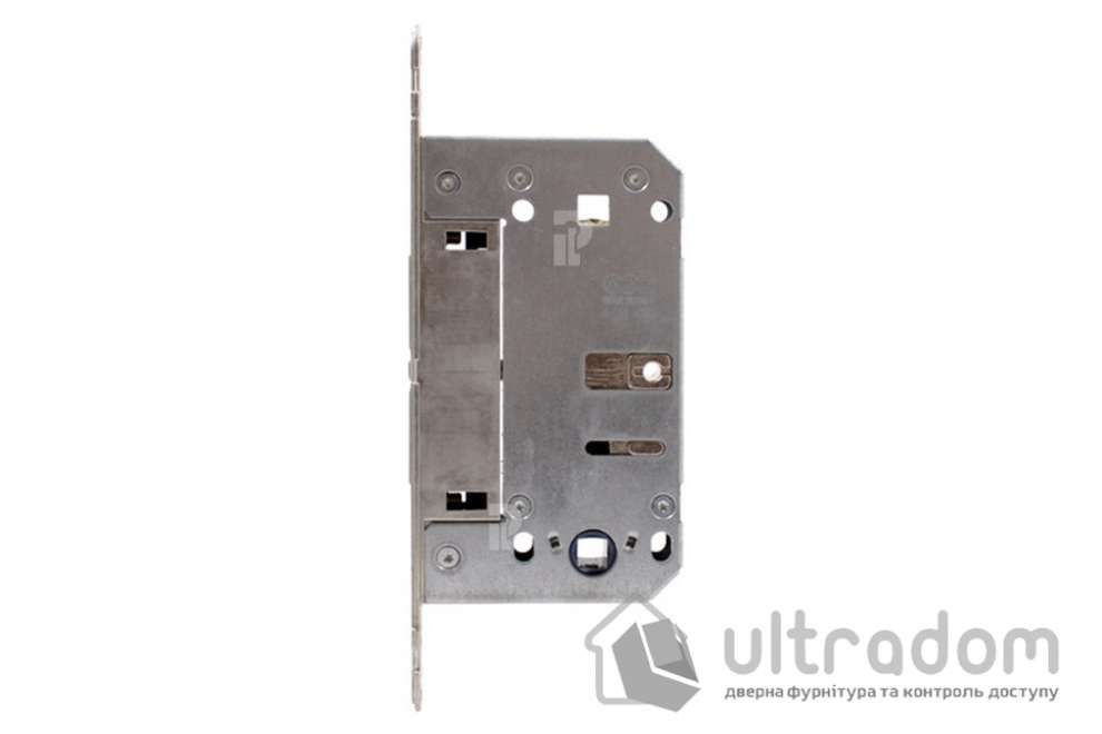 Врезной магнитный замок WC AGB Touch & Close, 18/196 мм, чёрный