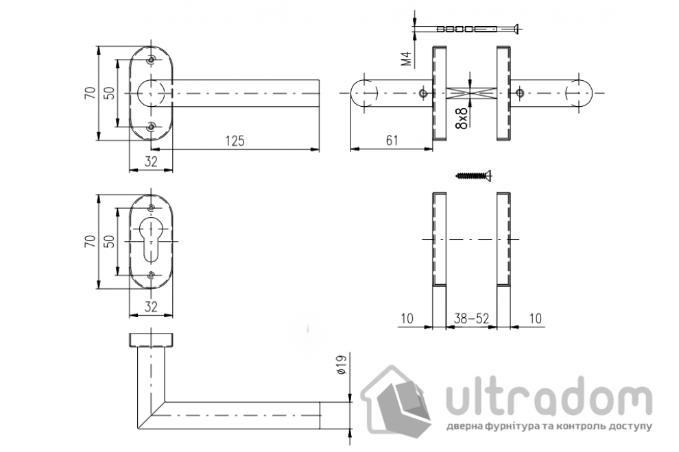 Накладка ROSTEX S32 PZ OVAL