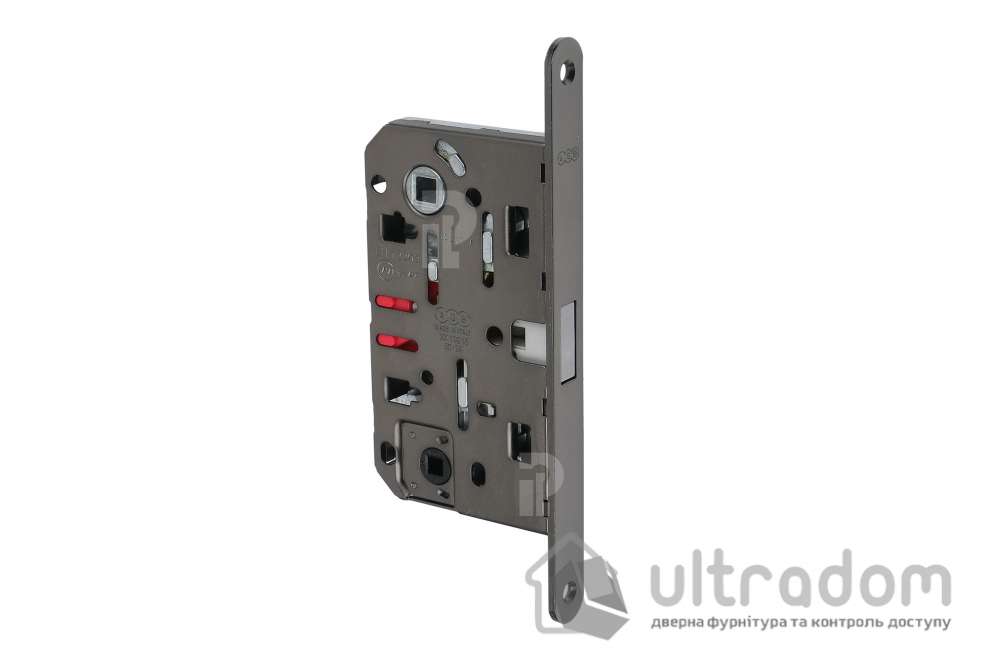 Врезной магнитный замок WC AGB Mediana Polaris XT, 96/50 мм, титан
