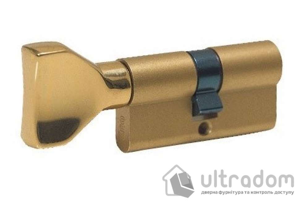 Цилиндр дверной ISEO R7 ключ - вороток, 105 мм
