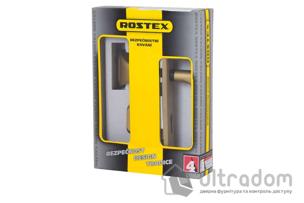 Дверная ручка ROSTEX UNIVERSAL R ручка-кноб 72|85|90 мм титан PVD сатин