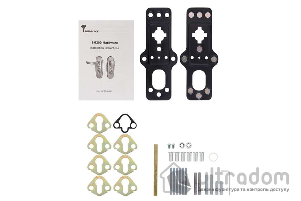 Фурнитура защитная MUL-T-LOCK Platinum 3 класс 90 мм латунь mov-mov