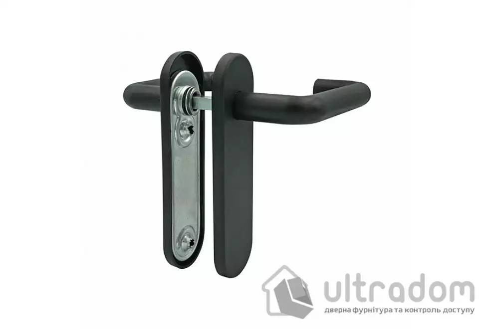 Ручки противопожарные MARVON SP3 глухая, черный матовый (43083)