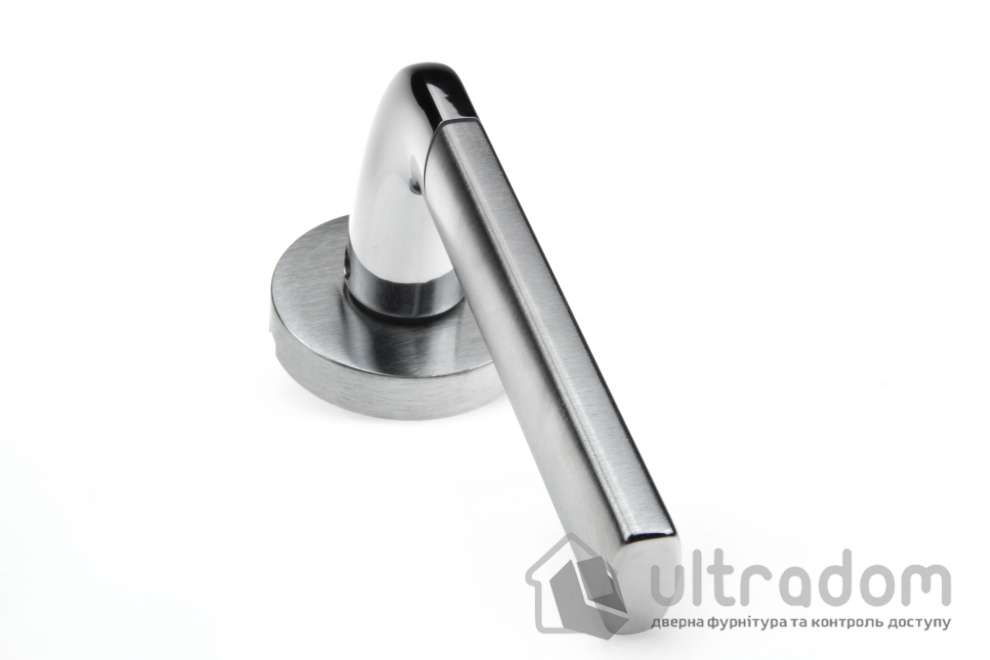 Дверная ручка Forme Milly 2 158A/Slim хром полир/хром матовый