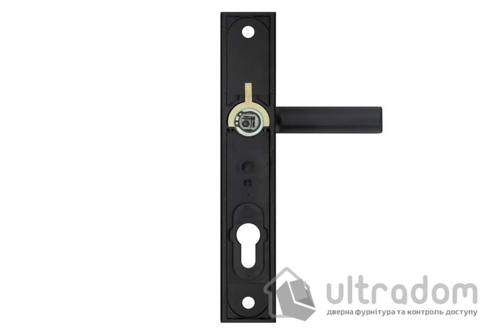 Дверная ручка ROSTEX R1/R4 R ручка-кноб 85 мм чёрная