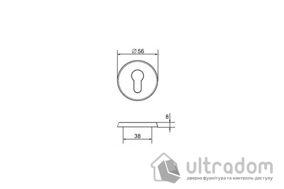 Накладка PZ ABLOY  LH004